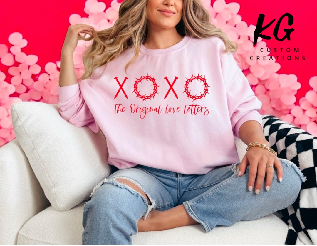 Love Letters Valentines Sweater