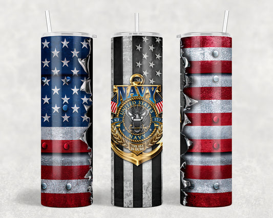 Navy Tumbler