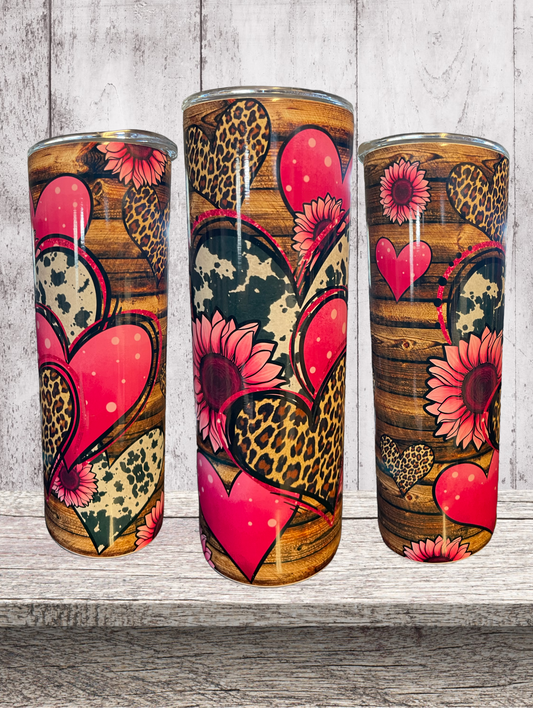 Country Hearts Tumbler